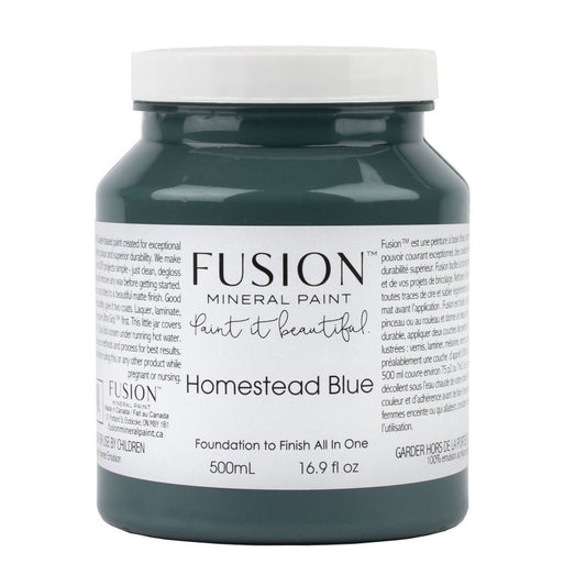 HOMESTEAD BLUE - Fusion Mineral Paint - 37ml, 500ml