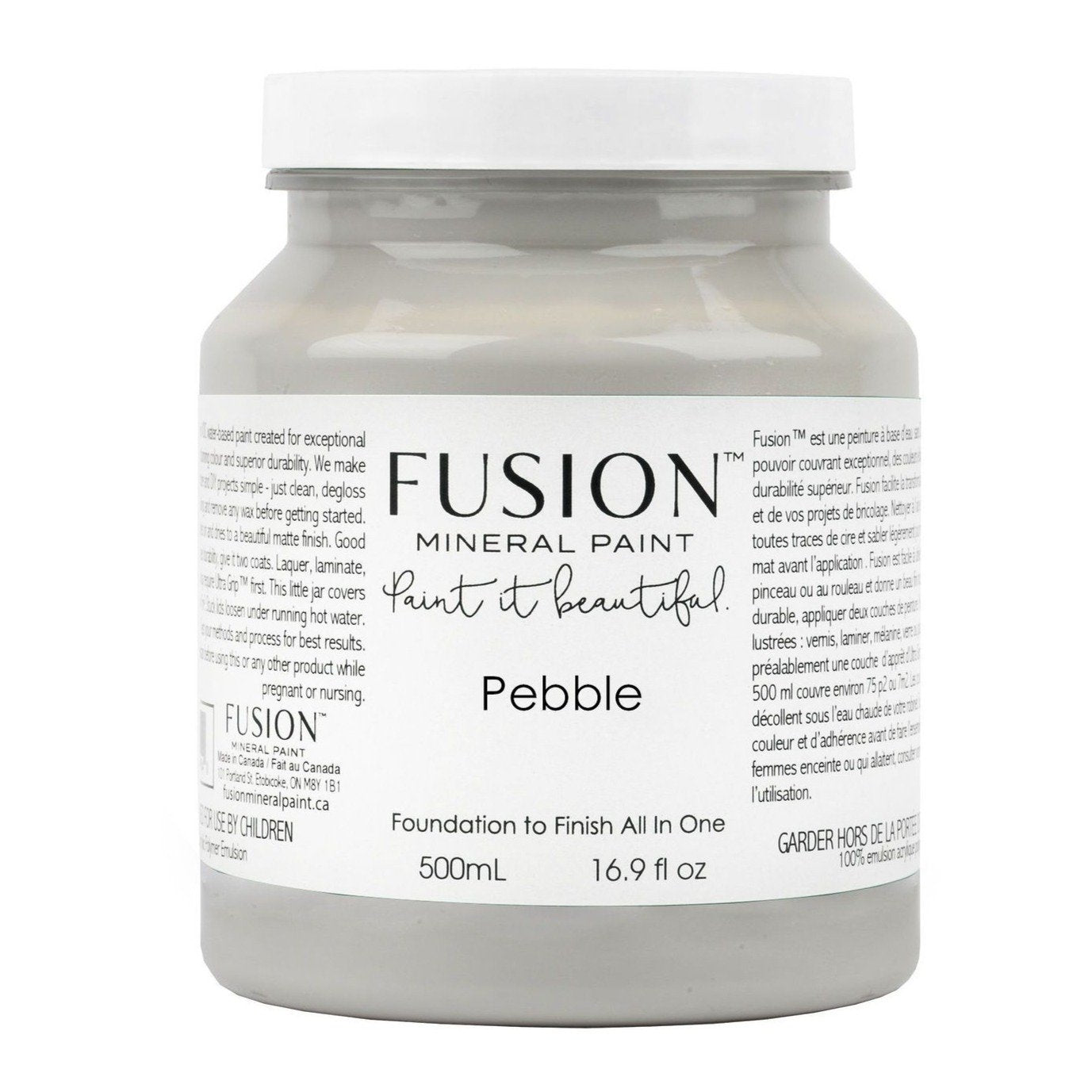 PEBBLE - Fusion Mineral Paint - 37ml, 500ml