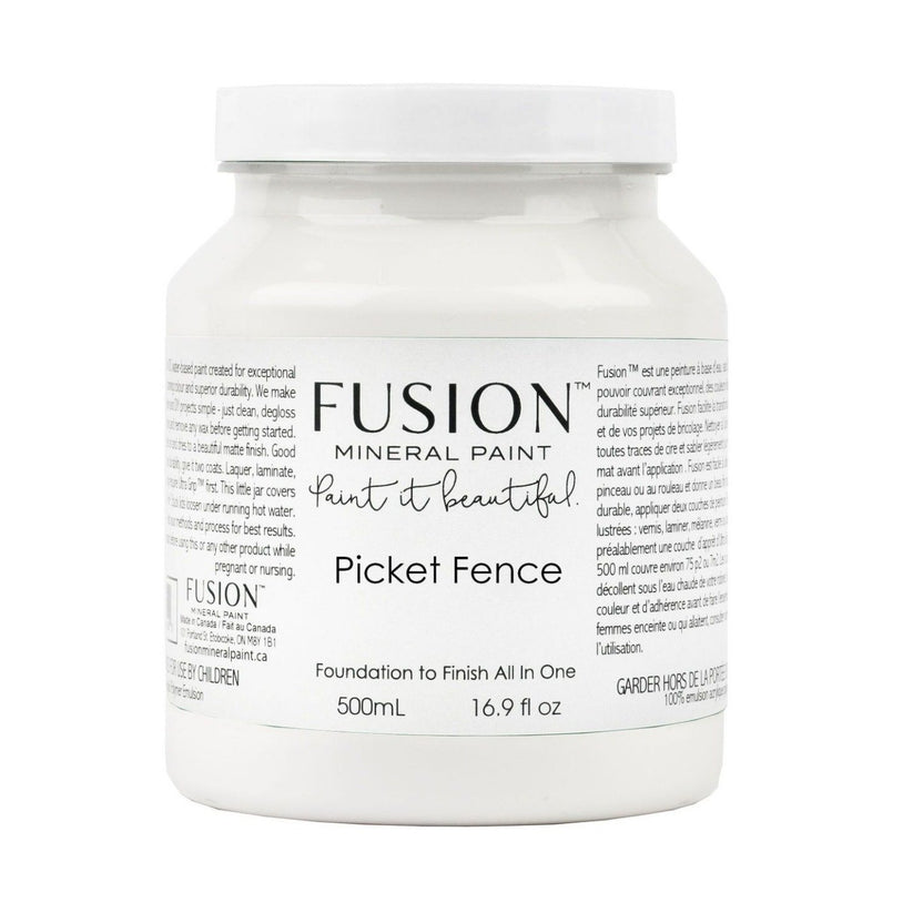 PICKET FENCE Fusion Mineral Paint 37ml, 500ml Baillea's Interiors