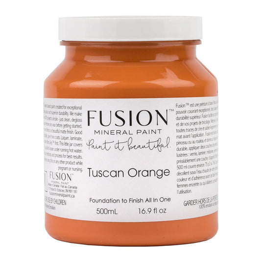 TUSCAN ORANGE - Fusion Mineral Paint - 37ml, 500ml