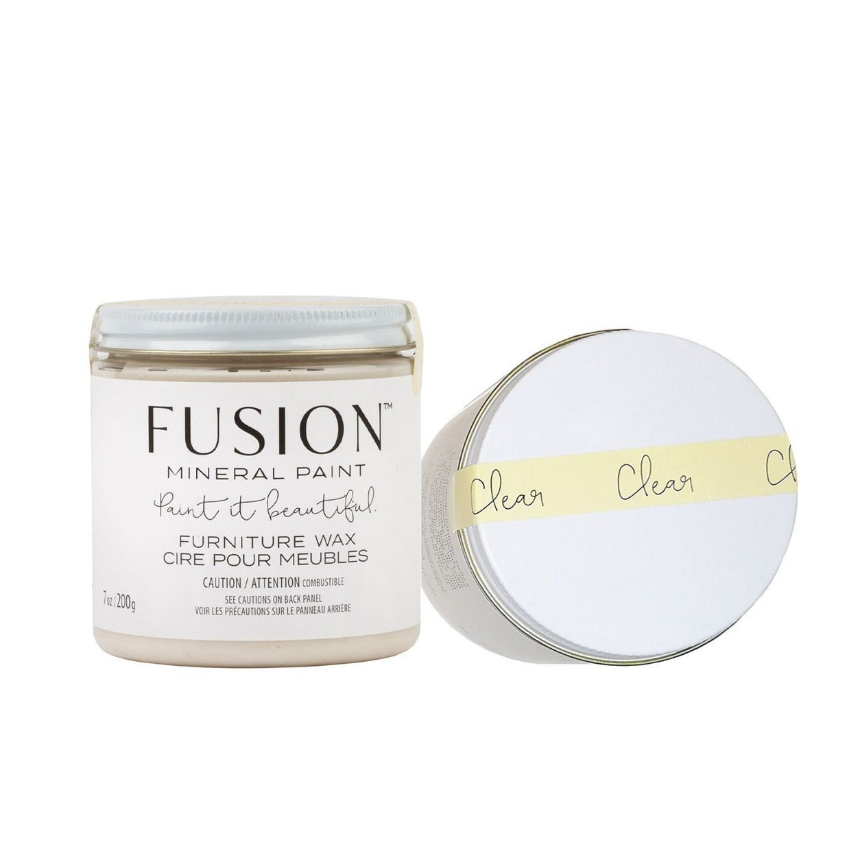 CLEAR FURNITURE WAX 50g/200g - Fusion Mineral Paint