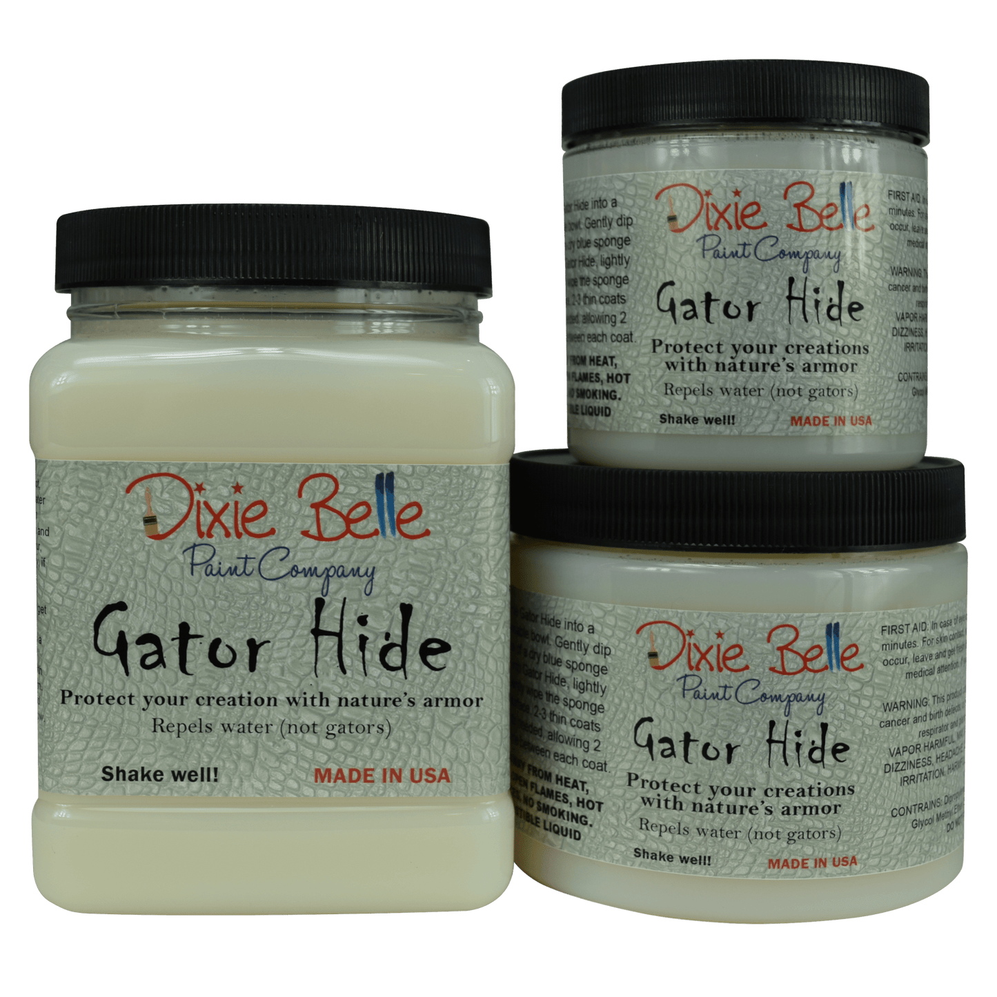 GATOR HIDE - 8oz/236ml, 16oz/472ml, 32oz/9465ml - Varnish - Baillea's Interiors -