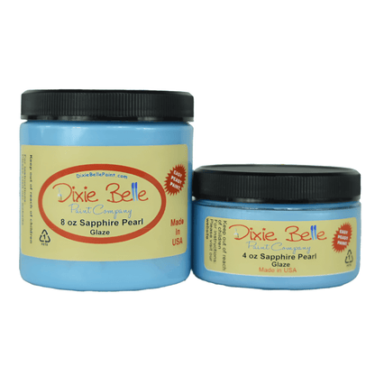 GLAZE - SAPPHIRE PEARL - 4oz/118ml, 8oz/237ml - Glaze - Baillea's Interiors -
