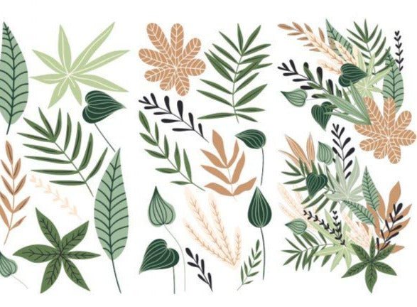 GREENERY HOUSE - 3 sheets - 15cm x 30cm each - Redesign Decor Transfer Decal - Furniture Transfer - Baillea's Interiors -