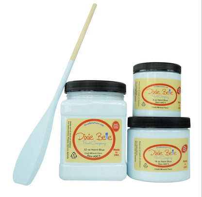 HAINT BLUE - Dixie Belle - Soft Pastel Blue Chalk Mineral Paint - 118ml/4oz -236ml/8oz - 473ml/16oz - 946ml - Paint - Chalk and Mineral - Baillea's Interiors -