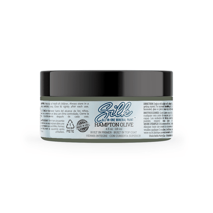 HAMPTON OLIVE Silk All-In-One Mineral Paint - 118ml - 473ml - 946ml Dixie Belle Paint - Paint - All In One - Baillea's Interiors -