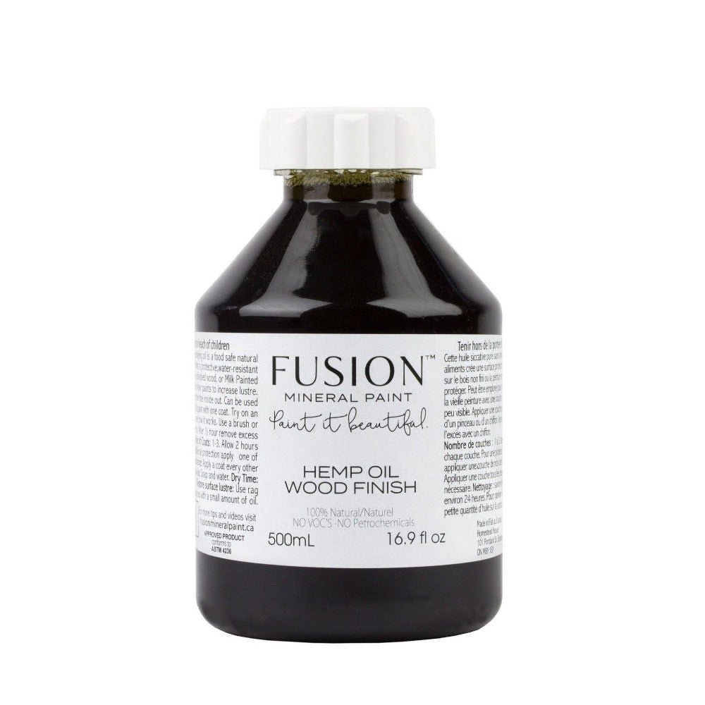 HEMP OIL WOOD FINISH - 250ml/500ml - Fusion - Wood Oil - Baillea's Interiors -