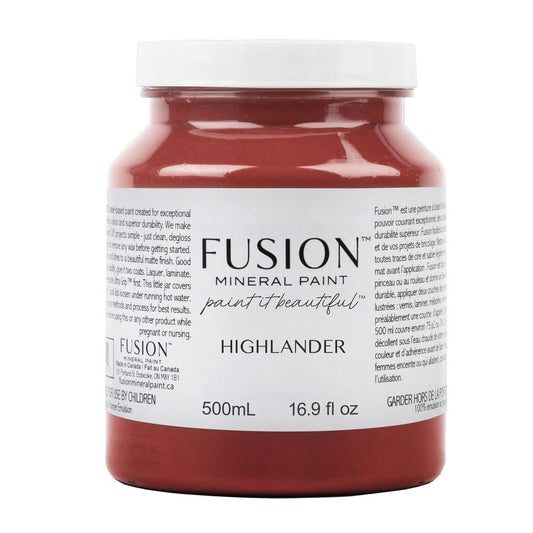 HIGHLANDER - Fusion Mineral Paint - 37ml, 500ml - Paint - All In One - Baillea's Interiors -