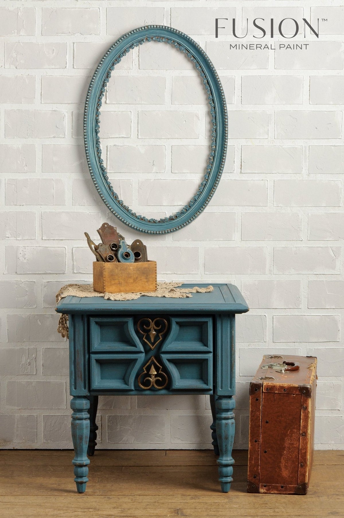 HOMESTEAD BLUE - Fusion Mineral Paint - 37ml, 500ml - Paint - All In One - Baillea's Interiors -