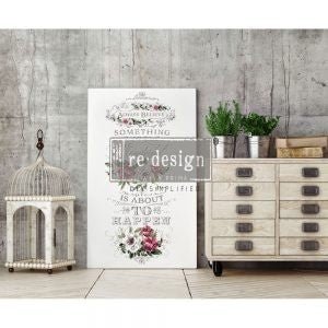 HOPEFUL WISHES - 22" x 30" - Redesign Decor Transfer Decal - Furniture Transfer - Baillea's Interiors -