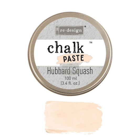 HUBBARD SQUASH Chalk Paste Re-Design with Prima, Mixed Media - Raised Stencil Medium, 100ml - Chalk Paste - Baillea's Interiors -