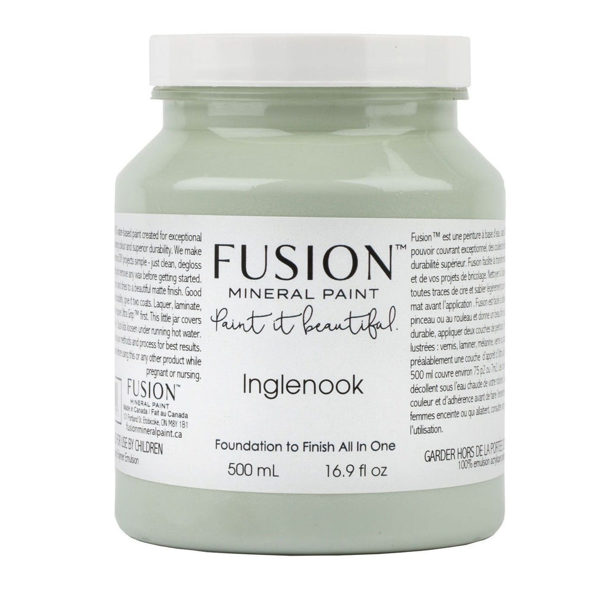 INGLENOOK - Fusion Mineral Paint - 37ml, 500ml - Paint - All In One - Baillea's Interiors -