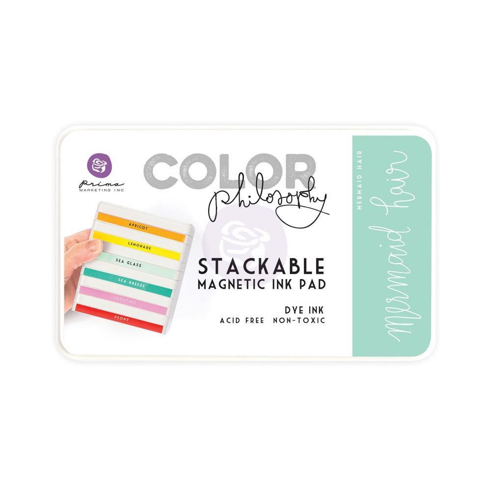 INK PADS - Mermaid Hair - Color Philosophy - Prima - Stamp - Baillea's Interiors -
