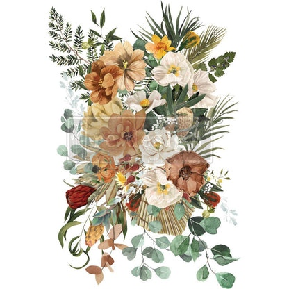 KACHA ELEGANT NEUTRALS - 24" x 35" - Redesign Decor Transfer Decal - Furniture Transfer - Baillea's Interiors -
