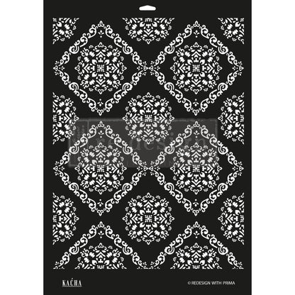 KACHA MODERN MOROCCAN Decor Stencils 46 cm x 61 cm by ReDesign with Prima - Stencil - Baillea's Interiors -
