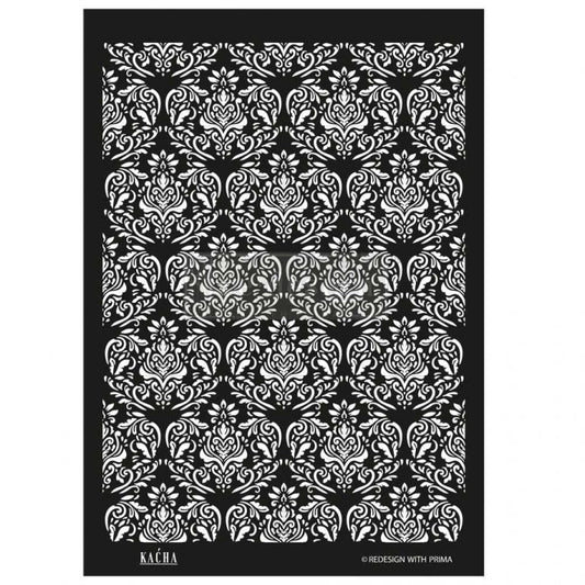 KACHA RENATA Decor Stencils 46 cm x 65 cm by ReDesign with Prima - Stencil - Baillea's Interiors -