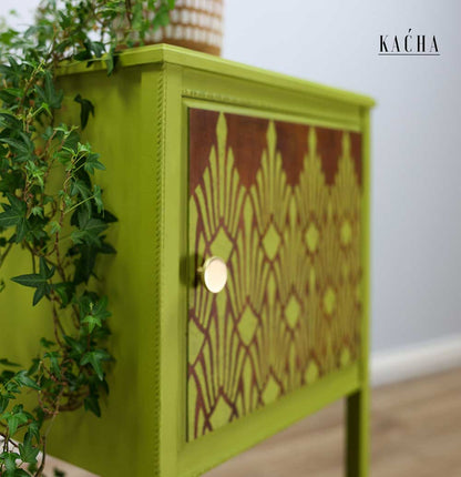KACHA Sun Lit Diamonds Decor Stencils 46 cm x 61 cm by ReDesign with Prima - Stencil - Baillea's Interiors -