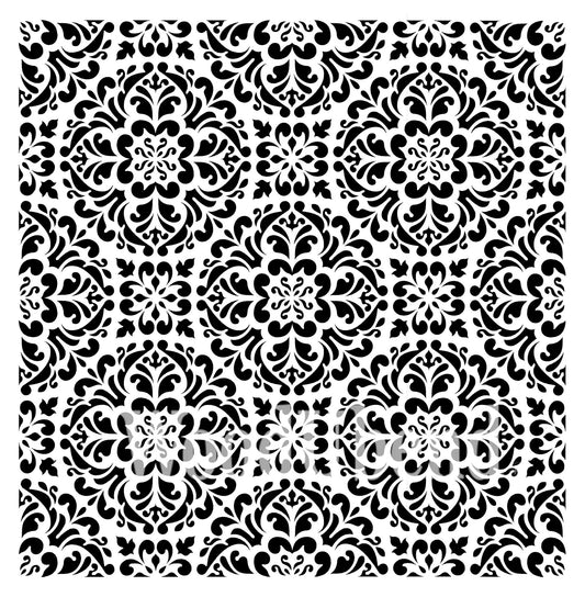 KALIEDOSCOPE Stencil - 50cm X 50cm - Stencil - Baillea's Interiors -