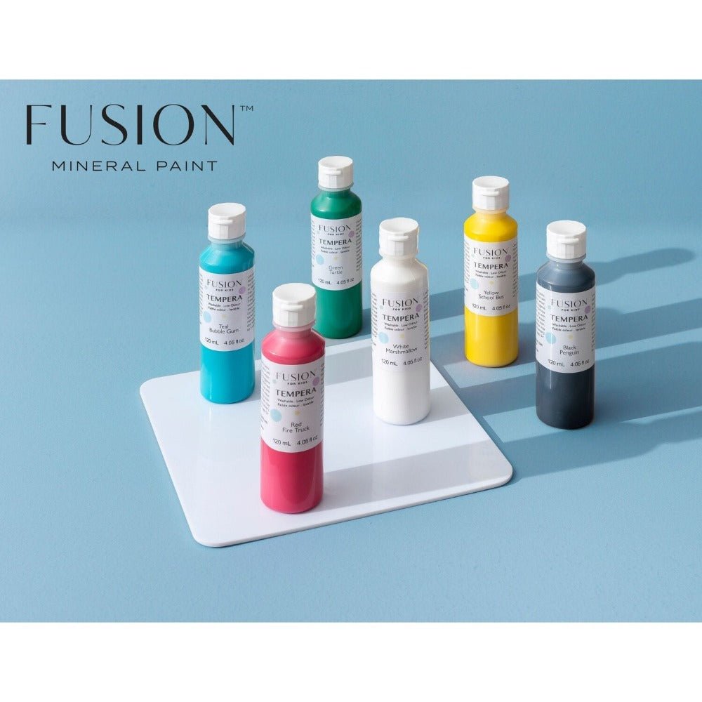 KIDS RAINBOW PAINT PACK - 6 X 120ml bottle - Fusion Mineral Paint - Paint - All In One - Baillea's Interiors -
