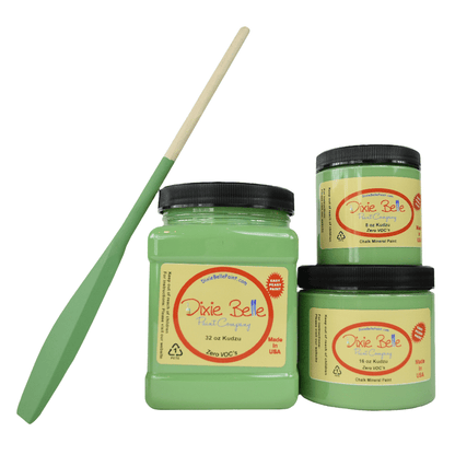 KUDZU - Dixie Belle - Leafy Green Chalk Mineral Paint - 118ml/4oz - 236ml/8oz - 473ml/16oz - 946ml - Paint - Chalk and Mineral - Baillea's Interiors -