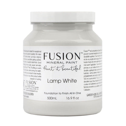 LAMP WHITE - Fusion Mineral Paint - 37ml, 500ml - Paint - All In One - Baillea's Interiors -