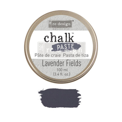 LAVENDER FIELDS Chalk Paste Re-Design with Prima, Mixed Media - Raised Stencil Medium, 100ml - Chalk Paste - Baillea's Interiors -