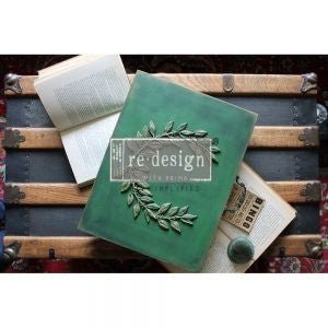 LEAFY BLOSSOMS Decor Mould Re-Design with Prima 8" x 5" - Moulds - Baillea's Interiors -