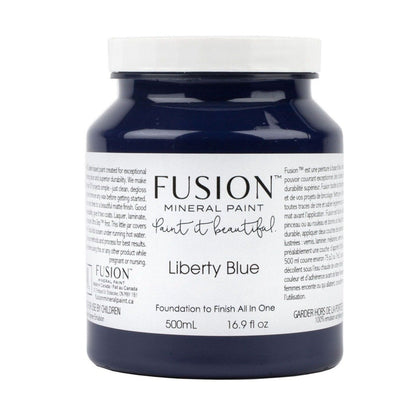 LIBERTY BLUE - Fusion Mineral Paint - 37ml, 500ml - Paint - All In One - Baillea's Interiors -