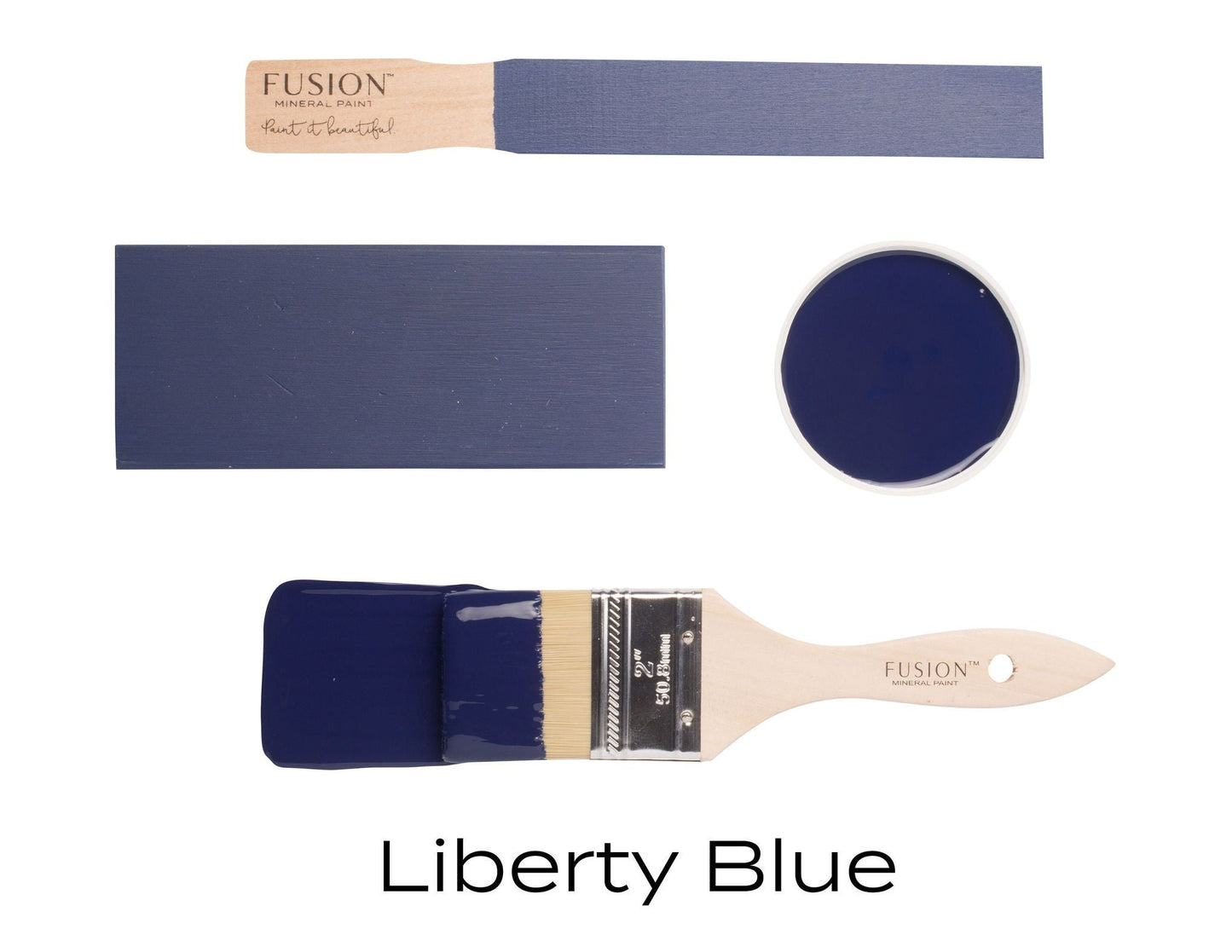 LIBERTY BLUE - Fusion Mineral Paint - 37ml, 500ml - Paint - All In One - Baillea's Interiors -