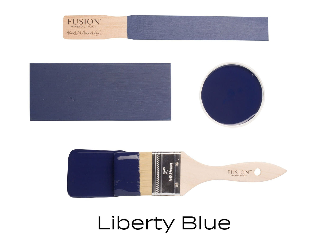 LIBERTY BLUE - Fusion Mineral Paint - 37ml, 500ml - Paint - All In One - Baillea's Interiors -