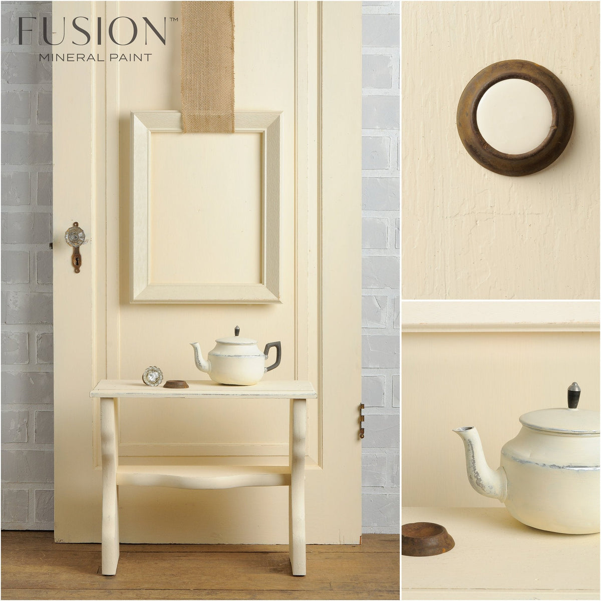 LIMESTONE - Fusion Mineral Paint - 37ml, 500ml - Paint - All In One - Baillea's Interiors -