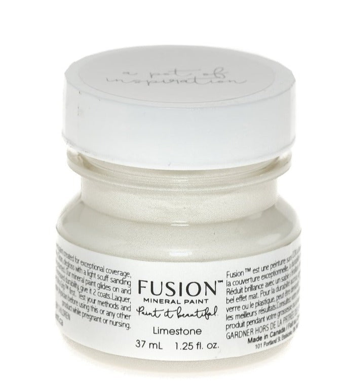 LIMESTONE - Fusion Mineral Paint - 37ml, 500ml - Paint - All In One - Baillea's Interiors -