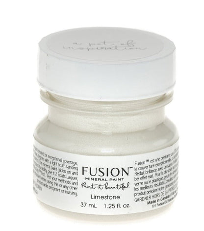 LIMESTONE - Fusion Mineral Paint - 37ml, 500ml - Paint - All In One - Baillea's Interiors -