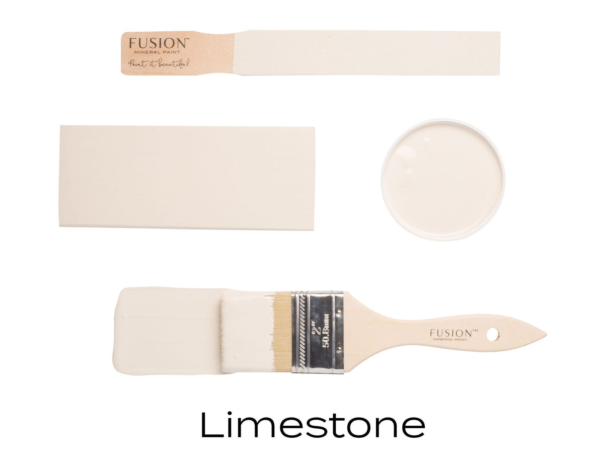 LIMESTONE - Fusion Mineral Paint - 37ml, 500ml - Paint - All In One - Baillea's Interiors -