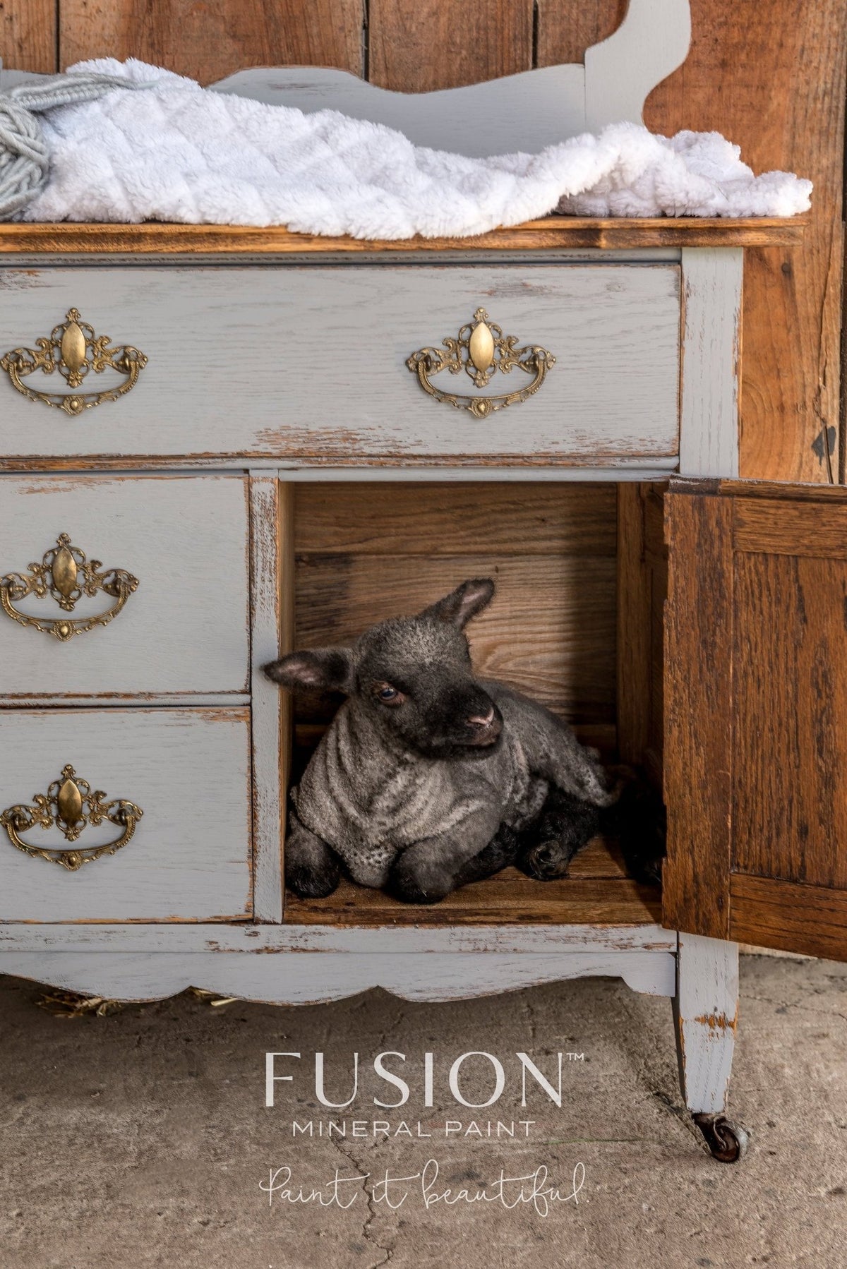 LITTLE LAMB - Fusion Mineral Paint - 37ml, 500ml - Paint - All In One - Baillea's Interiors -