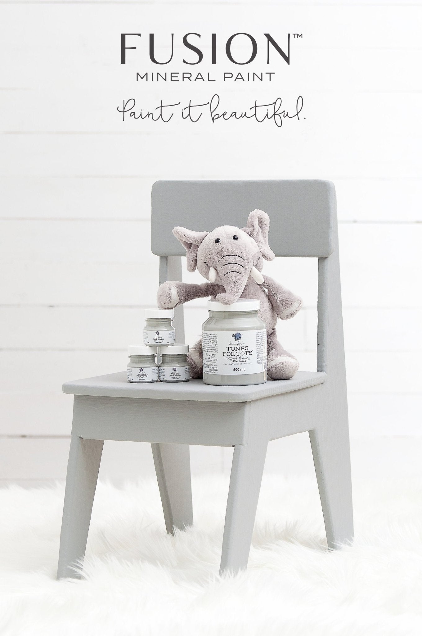 LITTLE LAMB - Fusion Mineral Paint - 37ml, 500ml - Paint - All In One - Baillea's Interiors -