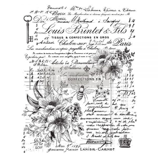 LOVELY LEDGER - 61cm X 89cm - Re-design Decor Transfer - Furniture Transfer - Baillea's Interiors -