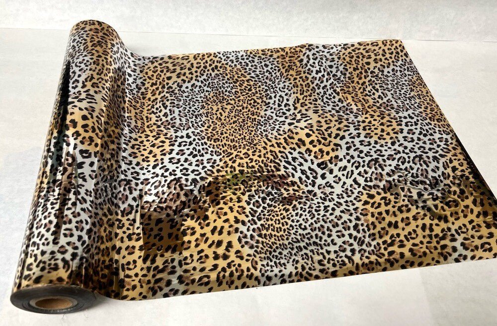 LUNA LEOPARD - Rub On Metallic Foil by APS - Textile Friendly - Foils - Baillea's Interiors -