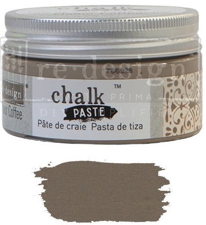 MANOR COFFEE Chalk Paste Re-Design with Prima, Mixed Media - Raised Stencil Medium, 100ml - Chalk Paste - Baillea's Interiors -