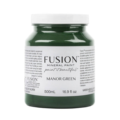MANOR GREEN - Fusion Mineral Paint - 37ml, 500ml - Paint - All In One - Baillea's Interiors -
