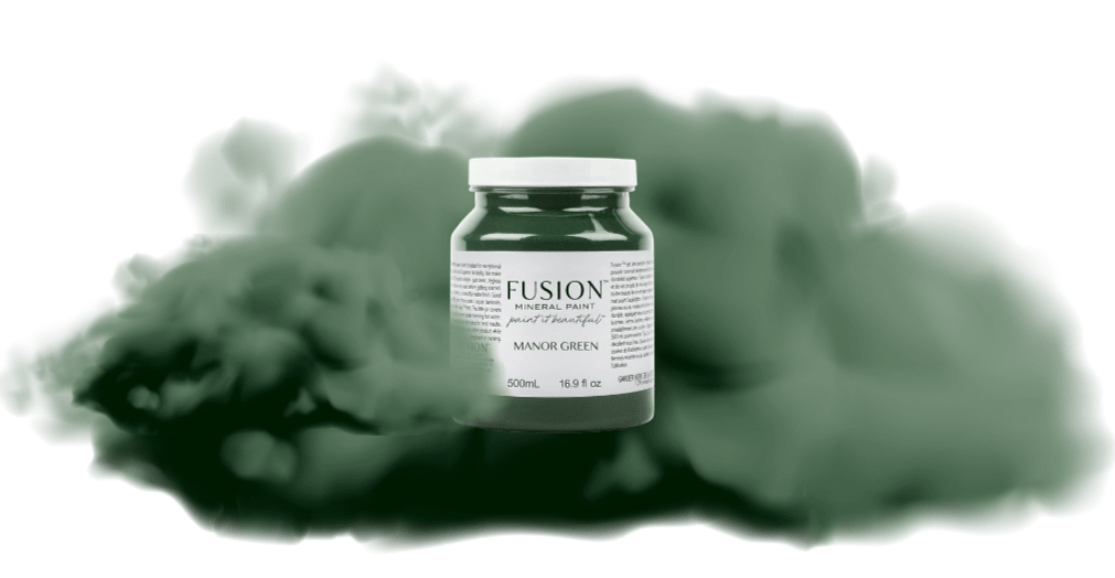 MANOR GREEN - Fusion Mineral Paint - 37ml, 500ml - Paint - All In One - Baillea's Interiors -