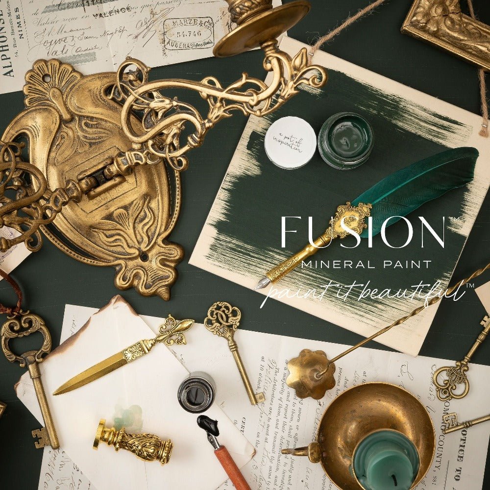 MANOR GREEN - Fusion Mineral Paint - 37ml, 500ml - Paint - All In One - Baillea's Interiors -