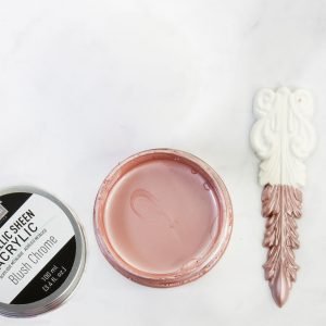 METALLIC SHEEN ACRYLIC - Blush Chrome - 100ml - Paint - Metallic - Baillea's Interiors -