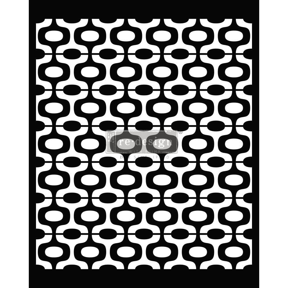 MIDCENTURY VIBES Decor Stencils 40.6 cm x 50.8 cm by ReDesign with Prima - Stencil - Baillea's Interiors -