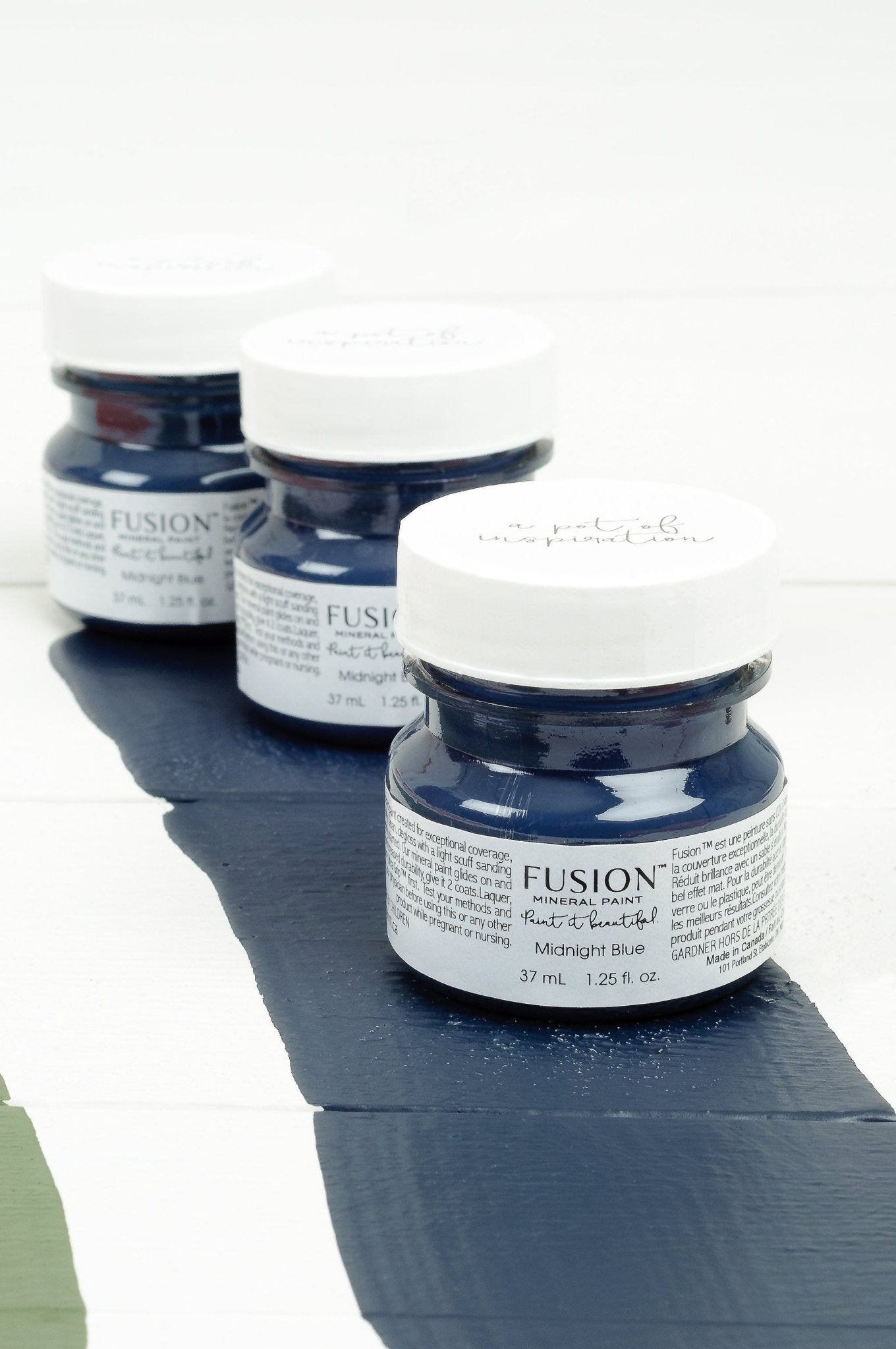 MIDNIGHT BLUE - Fusion Mineral Paint - 37ml, 500ml - Paint - All In One - Baillea's Interiors -