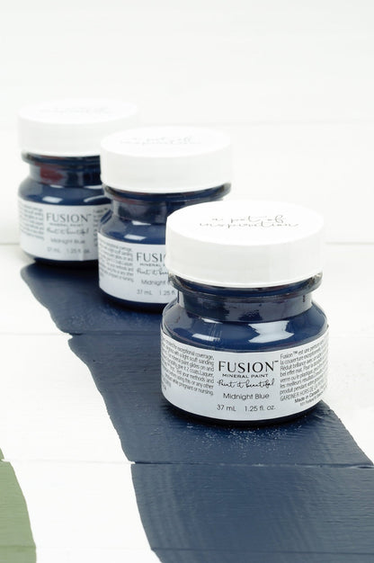 MIDNIGHT BLUE - Fusion Mineral Paint - 37ml, 500ml - Paint - All In One - Baillea's Interiors -