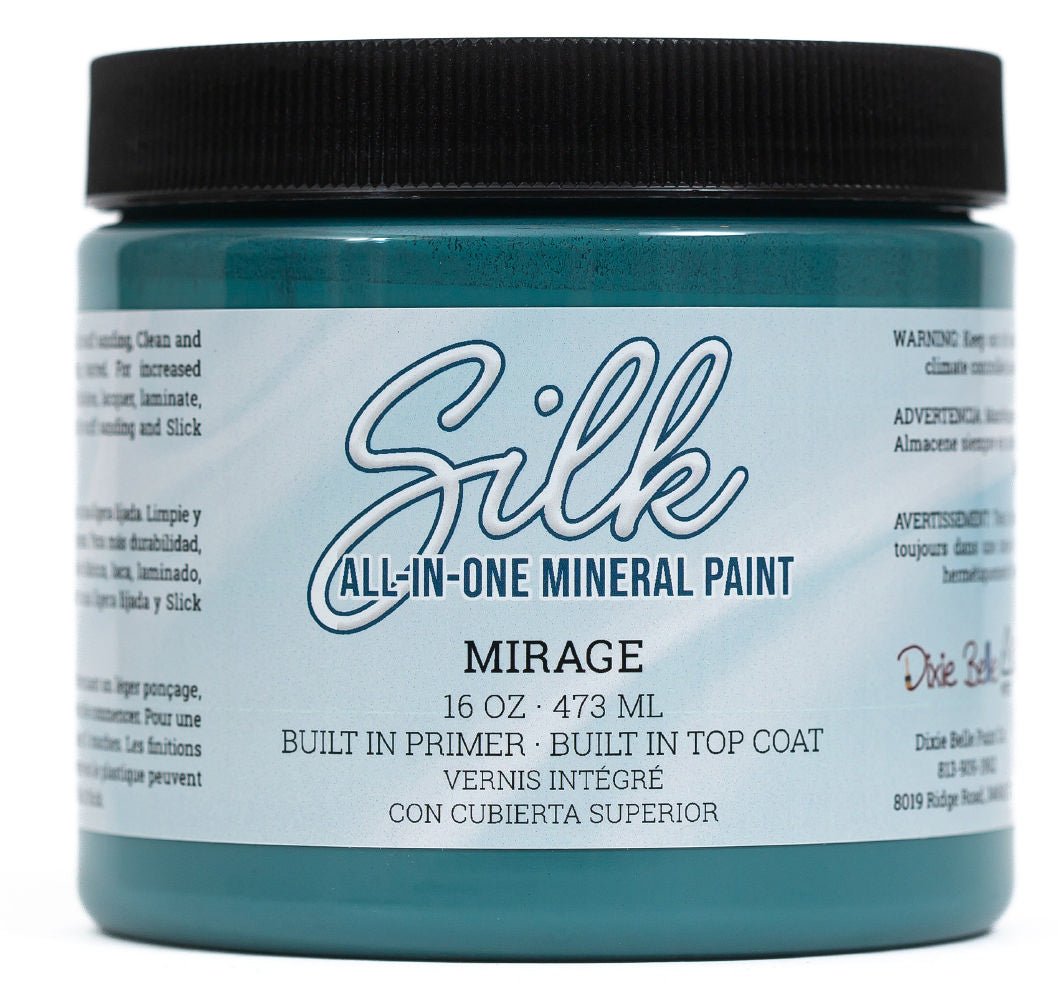 MIRAGE Silk All-In-One Mineral Paint - 118ml - 473ml - Dixie Belle Paint - Paint - All In One - Baillea's Interiors -