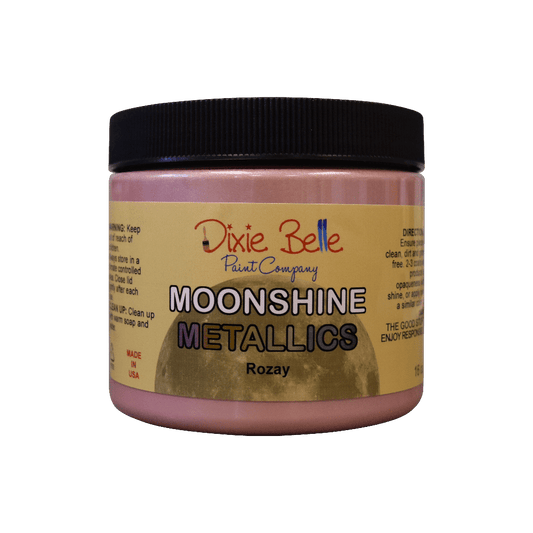 MOONSHINE METALLIC - Rozay - Dixie Belle - 4oz/118ml - 16oz/473ml - Paint - Metallic - Baillea's Interiors -