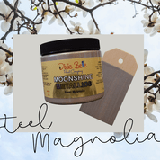 MOONSHINE METALLIC - Steel Magnolia - Dixie Belle - 4oz/118ml - 16oz/473ml - Paint - Metallic - Baillea's Interiors -