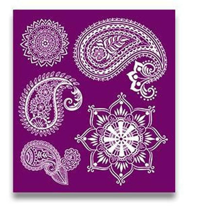 MOSAIC Silk Screen Stencils 3 designs 8" x 10" by Belles and Whistles - Stencil - Baillea's Interiors -